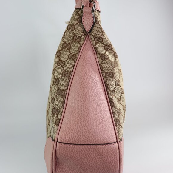 Gucci GG Monogram Large Margaux Hobo Beige Soft Pink - Picture 3 of 16